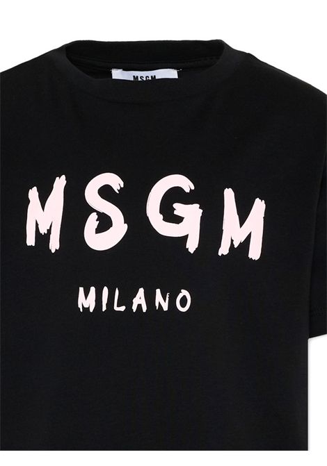 T-shirt con logo MSGM KIDS | S6MSJUTH001110/88